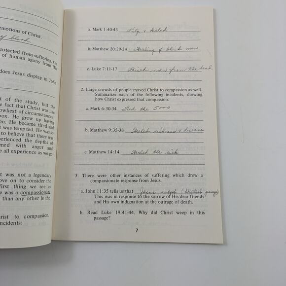 Meet Christ Paperback John F. De Vries 1972 World Home Bible League Studies - Picture 4 of 9